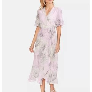 Vince Camuto Elegant Floral Dress